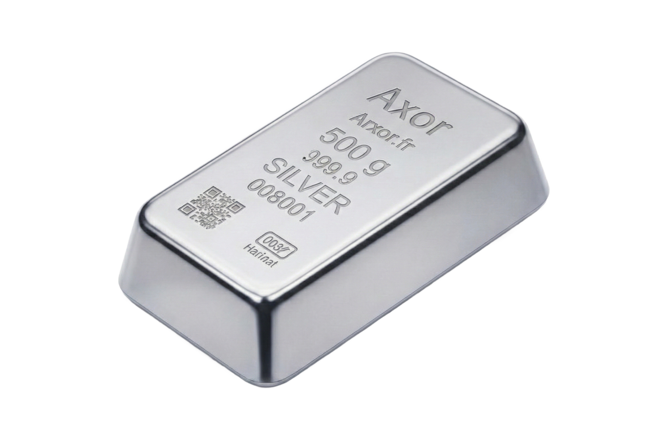 Lingot d'Argent 500g